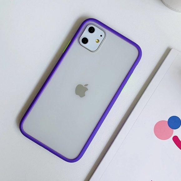 iPhone 11 / 12/ 12 pro Case ( Frosted Back) - Picture 5 of 10